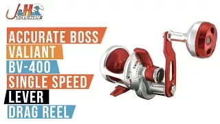 Accurate Boss Valiant BV-400 Single Speed Lever Drag Reel | J&H Tackle