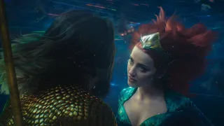 Aquaman and Mera kiss scene [1080p]