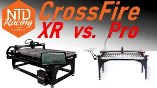 CrossFire XR vs Pro - Langmuir System's tables compared side by side.