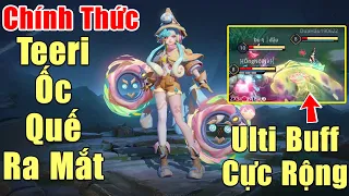 [Gcaothu] Trang phục mới Teeri Ốc Quế Ngọt Ngào ra mắt - Skin Buff Ulti cực rộng khiến địch ức chế