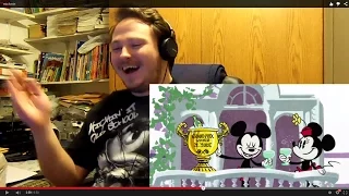 Ranger Reacts: Bottle Shocked A Mickey Mouse Cartoon Disney Shorts & Goofy In Love - Disney Cuties