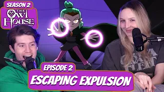 "Stay Away From My Luz!" | The Owl House Season 2 Couple Reaction | Ep 2 "Escaping Expulsion”