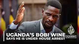 Uganda party says leader Bobi Wine detained; police say escorted him home