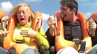 Girls seat belt fails on oblivion rollercoaster at Alton to