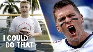 12-Year-Old Football Prodigy vs. ULTIMATE QB Challenge! 🏈