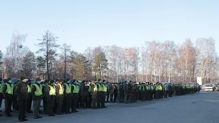 Підрозділи Нацгвардії вирушили на охорону кордону з Білоруссю