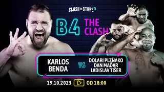 B4THECLASH: Karlos Benda 🆚 Plzňako, Maďar, Tišer (live stream)