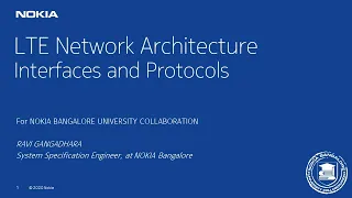 Nokia Bangalore University Collaboration Tech Talk | LTE