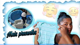 RECEBIDOS PARA O ENXOVAL DO LUCCA + ROUPINHAS DE SEGUNDA MÃO DOADAS 💙🥰