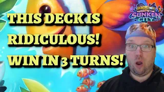 THIS DECK IS RIDICULOUS - Switcheroo Priest guide and gameplay (Hearthstone Sunken City)