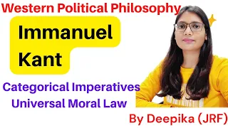 Immanuel Kant || Categorical Imperatives || critique of pure reason