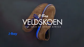 Veldskoen (Vellies) Blue Sole Genuine Leather Chukka Desert Shoe Handmade In South Africa