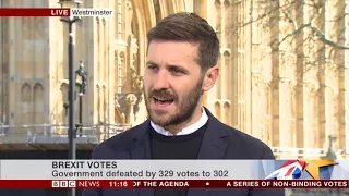 Brexit votes - Joe Owen, BBC News