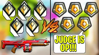 Valorant: Judge Only Radiants VS 5 Gold Players!