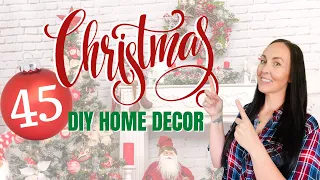 45 BEAUTIFUL Christmas diy's | Christmas diy home decor ideas | Christmas diy's