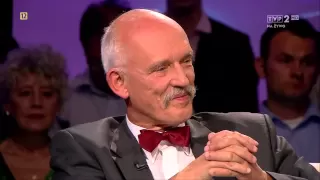 Korwin-Mikke, Cegielski, Mela i Korwin-Piotrowska w "Tomasz Lis na żywo" (HD)