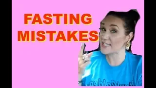 💥 Intermittent Fasting Mistakes 💥& Better Results