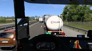 Euro Truck Simulator 2 - Pécs (Kraft) / Reims (Carrefour) - Carga leche (25075 kg).