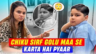 CHIKU SIRF GOLU MAA SE KARTA HAI PYAAR | Chiku malik vlogs