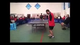 This man has no arms but is AMAZING at ping pong