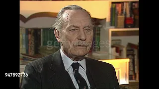 Enoch Powell interview 1993 Sky TV (rare)