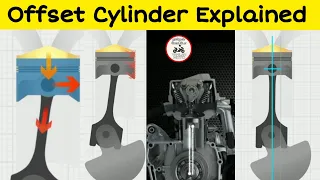 What is Offset Cylinder | Offset Crankshaft | Explained in Tamil | Tamilanmoto