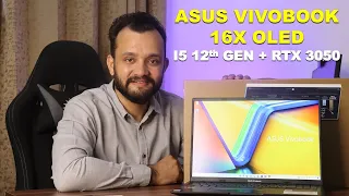 ASUS Vivobook 16X OLED For Creators - i5 12450h + RTX 3050 - A Perfect Laptops for ?