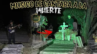 EL CHARRO NEGRO LE CANTABA A LA SANTA MUERTE