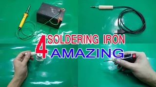 4 Ways Amazing To Make A Soldering Iron At Home