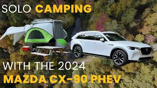 Vlog: Camping Experience Towing SylvanSport GO with 2024 Mazda CX-90 PHEV