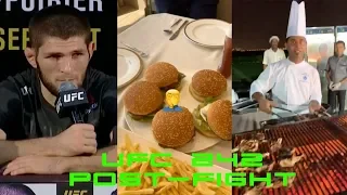 Did Khabib Get His Post-Fight Burger with Double-Cheese? UFC 242 His Real Next Opponent