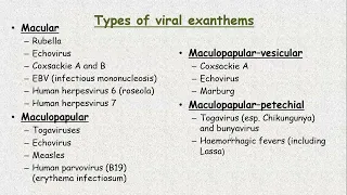 Lecture-121: Introduction to Viral infections. Pox virus infections. Rook's chapter 25.
