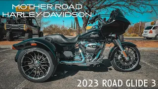 2023 Harley-Davidson FLTRT Road Glide 3 in Vivid Black Paint | Mother Road H-D Friday Night Bikes