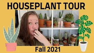 Complete Houseplant Tour | FALL 2021 | Over 100 Houseplants!