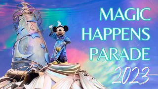 Magic Happens Parade 2023 4K Disneyland