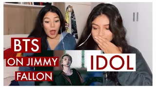 (ENG SUB) BTS(방탄소년단) IDOL on Jimmy Fallon REACCIÓN || Angie