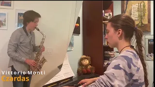 Czardas V.Monti - alto sax and piano