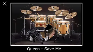 Queen - Save Me (Virtual Drumming Cover)