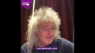 Brian May interview in absolute radio reflecting the life of Freddie Mercury 📸 © absolute Radio