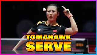 3 Minutes of Tomahawk serves (Magic spin)