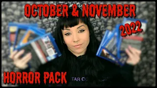 October & November 2022 | HORROR PACK UNBOXING!