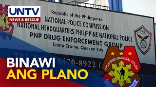 Planong pagbuwag sa 17 special operations unit ng PDEG, hindi na itutuloy – PNP