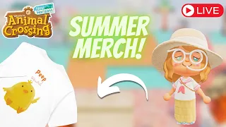 🔴Popsicle Progression + Summer Merch Launch 2024!🦜 | Animal Crossing New Horizons