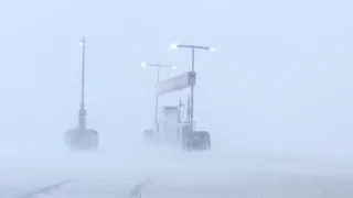 Canada Witnesses Whiteout With Strong Winds - 1170448-2