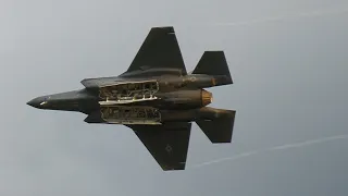 SANICOLE Sunset Airshow 2022 / F-35A Lightning II Demo Team / Displaypilot Kristin „BEO“ Wolfe