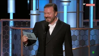 Ricky Gervais – Golden Globes 2020 (Uncensored, HD)