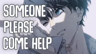 「Nightcore」→ someone, please come help (Lyrics) by MUNN