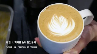 [EP18] 무한도전 스타벅스 파트너 로제타 2부 Latte Art Rosetta by Routin pitcher in Starbucks