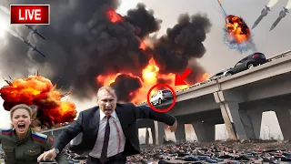 HAPPENED TODAY!!The only major bridge in Crimea was destroyed by the US, ARMA 3