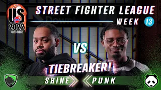 Shine (Cody) vs. Punk (Luke) - FT1 - Street Fighter League Pro-US 2022 Week 13